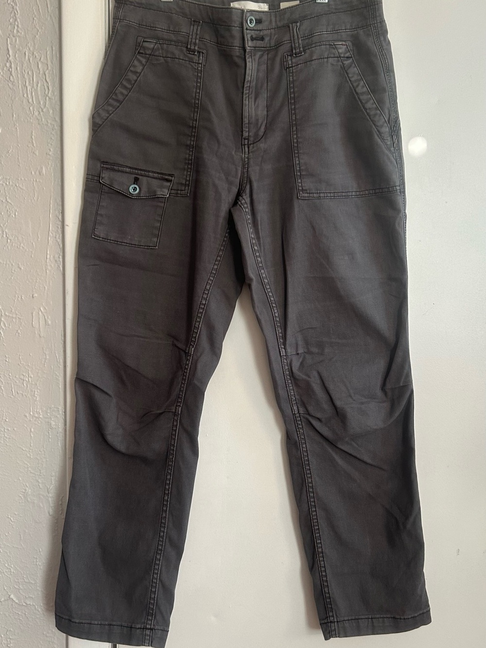 Anthropologie Men's Dark Gray Cargo Pants